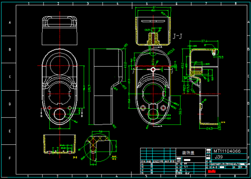 ug產品設計——工程圖